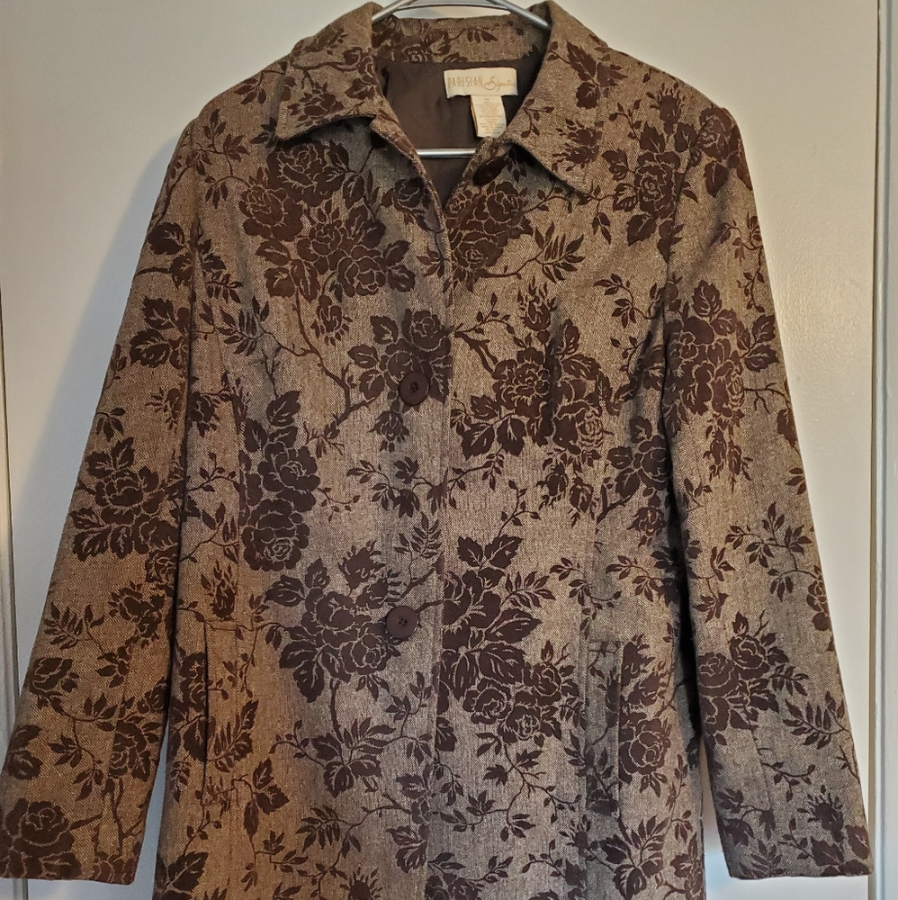 Parisian signature vintage coat